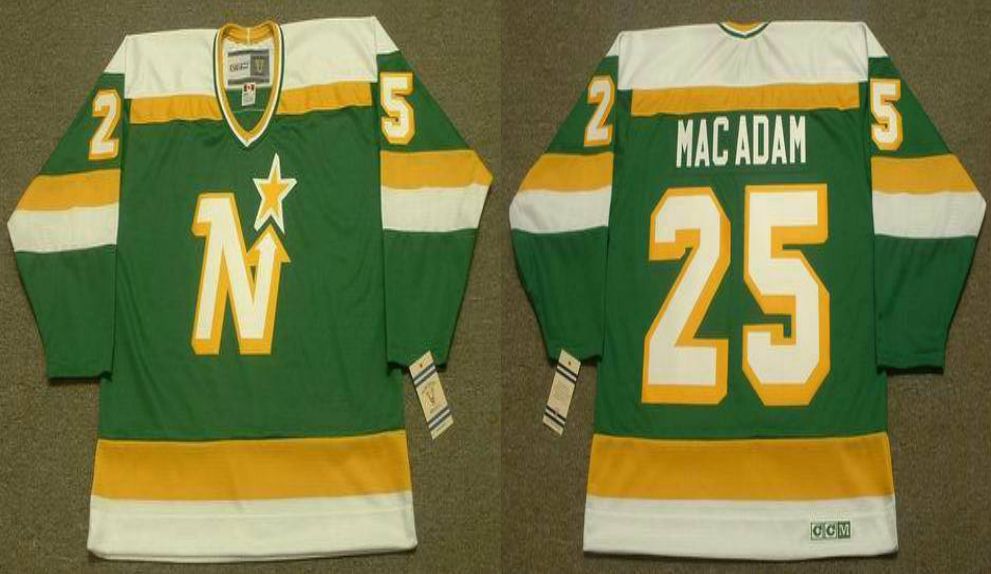 2019 Men Dallas Stars 25 Macadam Green CCM NHL jerseys